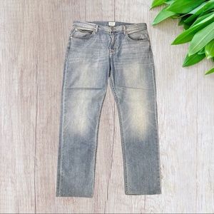 Hudson Blake Slim Straight Jeans Light Wash 36 ALTERED